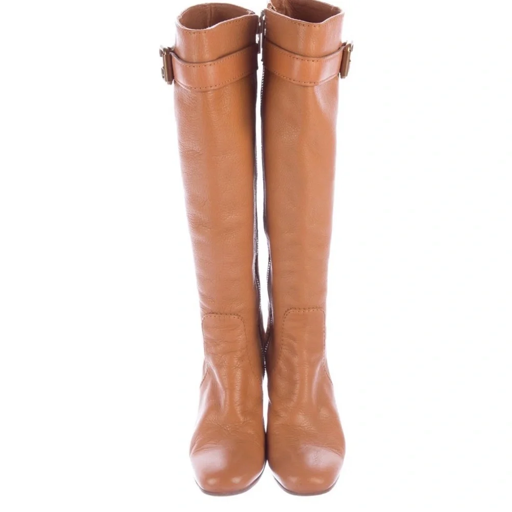 Chloe Paddington Leather Knee-High Boots - Picture 2 of 5